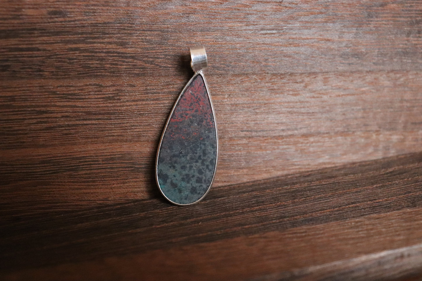 Sonoran Jasper Teardrop Pendant