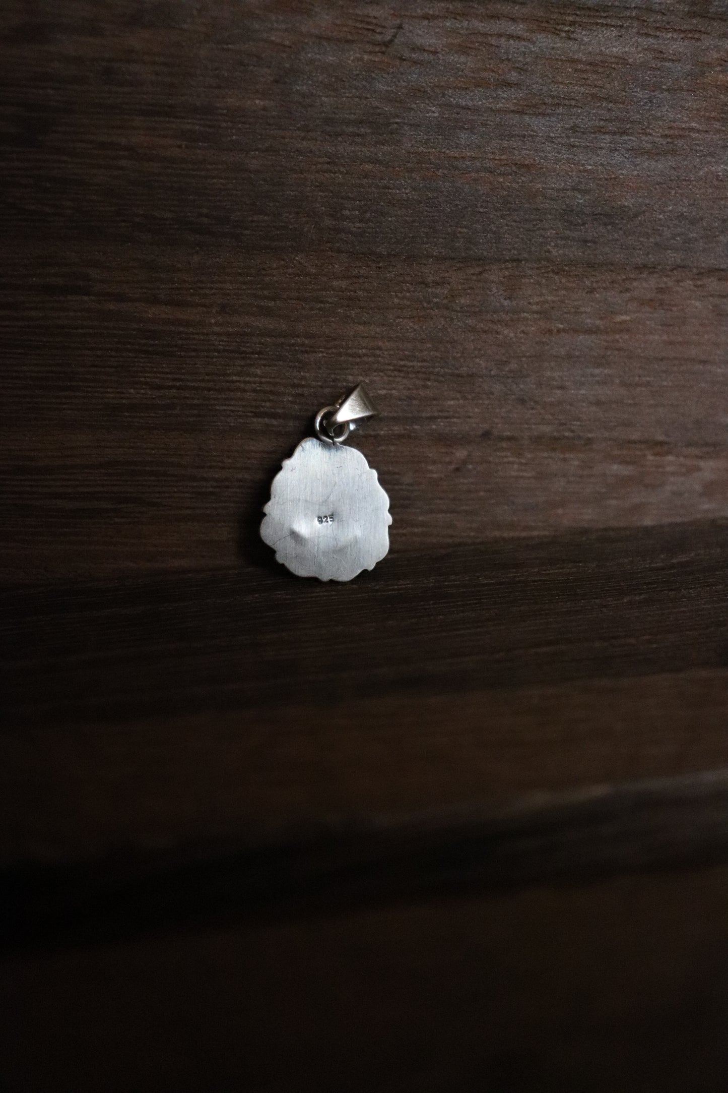 Golden Hills Turquoise Pendant with Sterling Silver Swirl Details