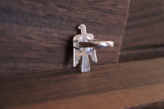 Thunderbird Pink Opal Ring | Size 8