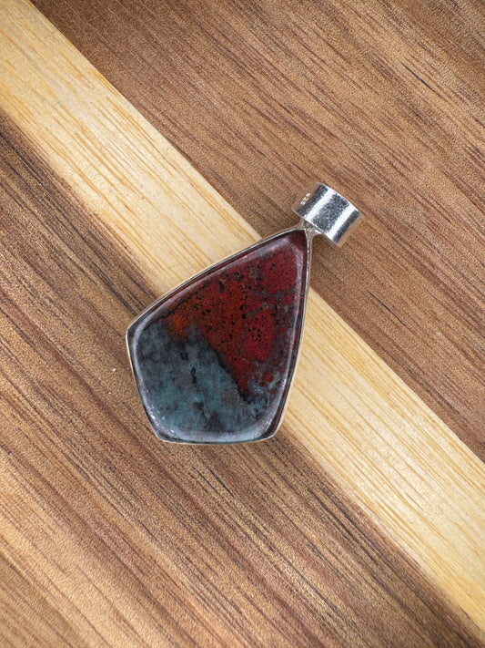 Sonora Sunrise Jasper Sterling Silver Pendant