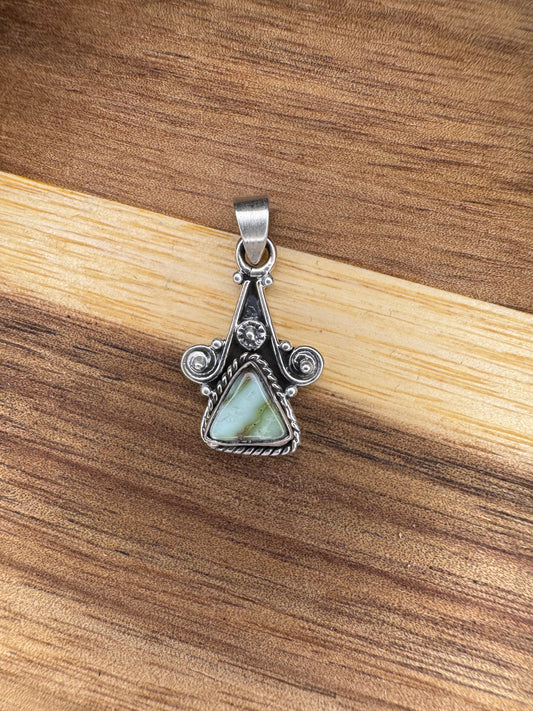 Palomino Turquoise Sterling Silver Pendant