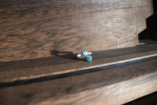 Sunset Hills & Sonoran Turquoise Bypass Ring