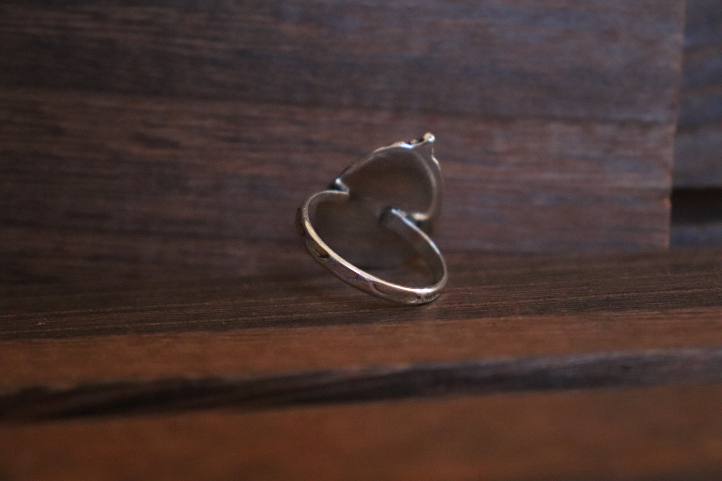 Adjustable Golden Hills Turquoise Sterling Silver Ring | Size 5-9